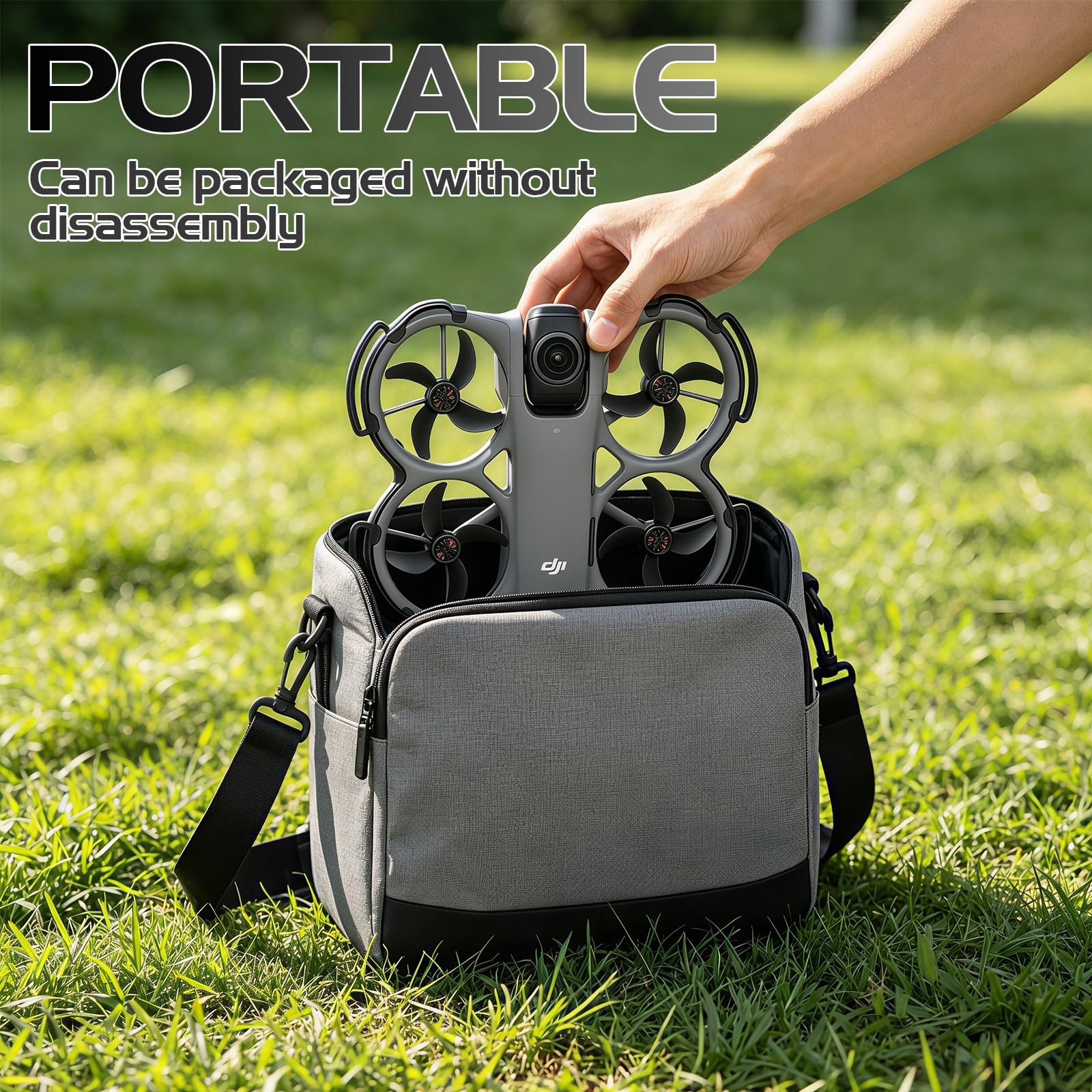 Propeller Guard Bumper for DJI AVATA 360, Anti Collision Landing Gear Protect...