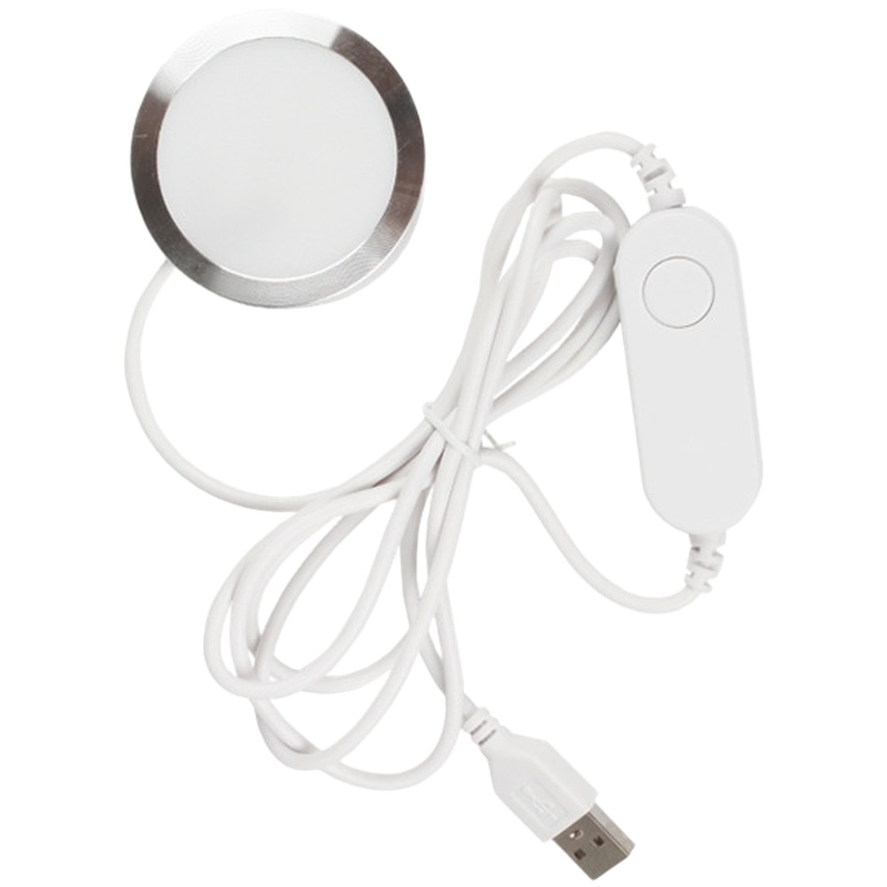 MH001 Ultra-Thin 5V LED Spotlight Kit with Push Button for 3D Printer Lighting