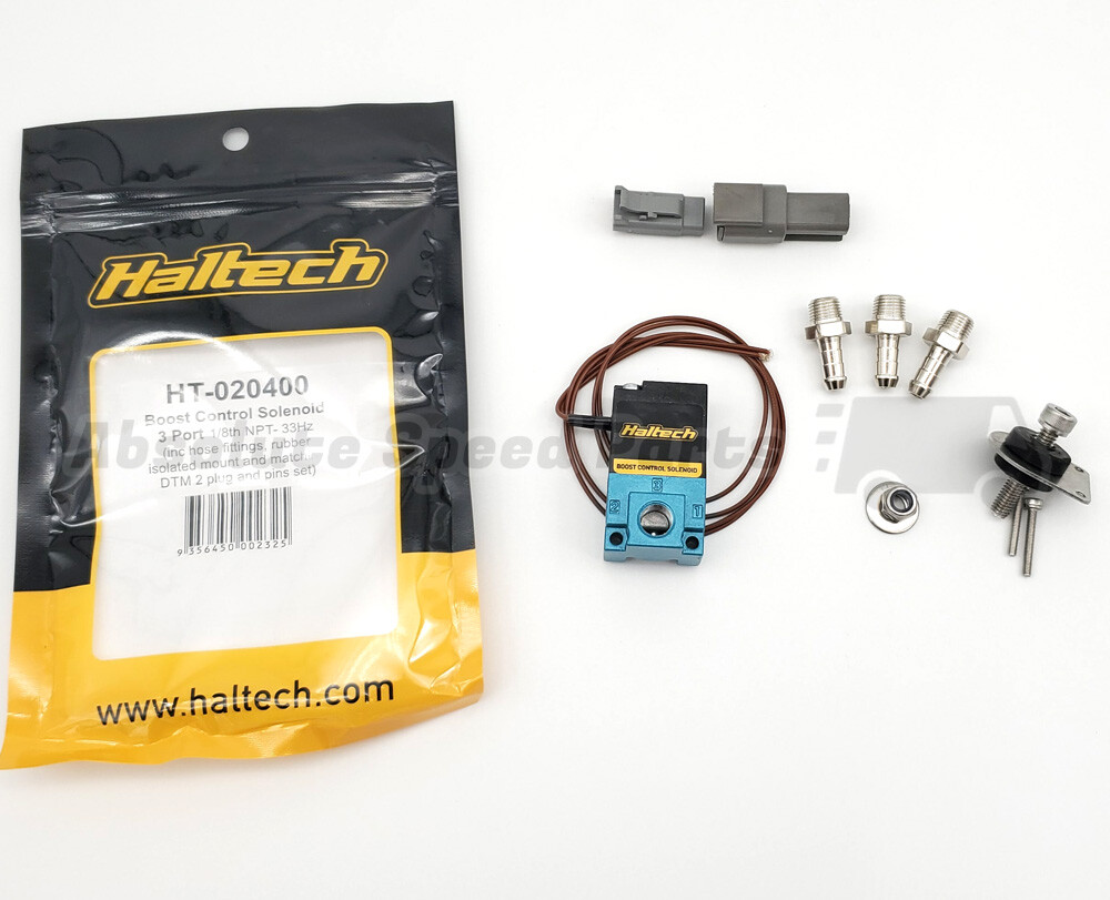 Haltech Boost Control Solenoid Kit 3port HT-020400 **IN STOCK SHIPS FAST**