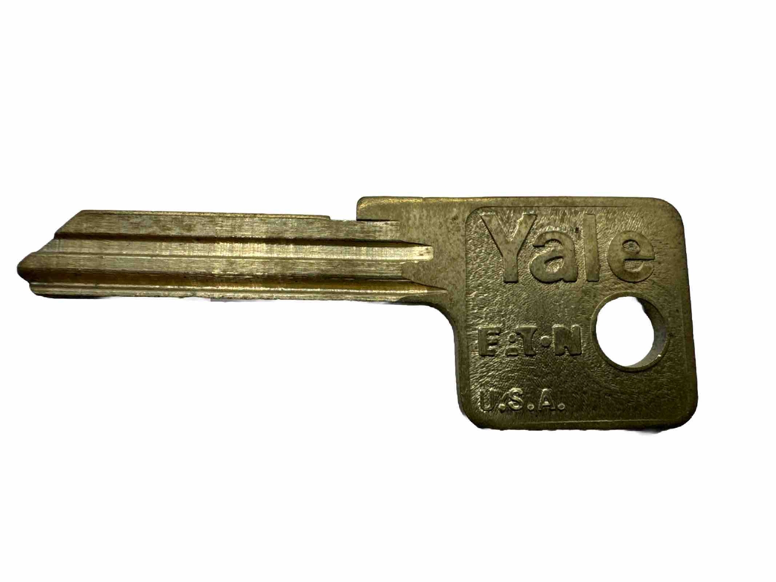 Vintage YALE VC Uncut Key Blank with square head - RARE!