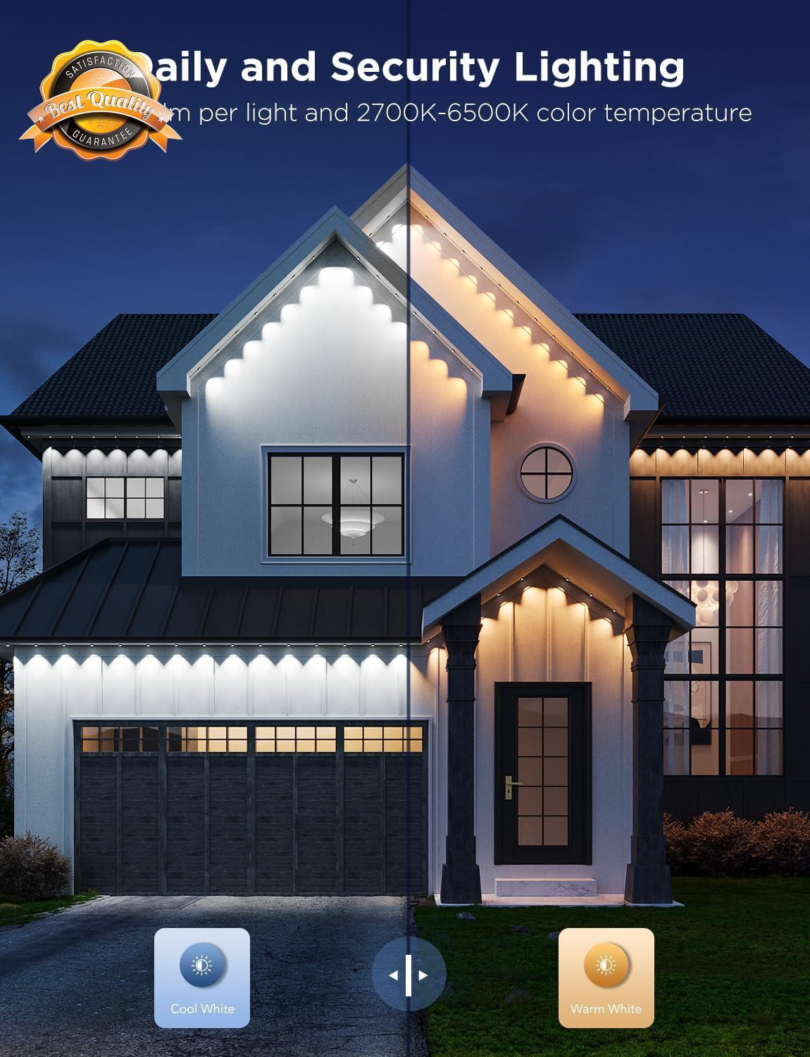 Control Box for Permanent Outdoor Lights White H706A H706B H706C Pro
