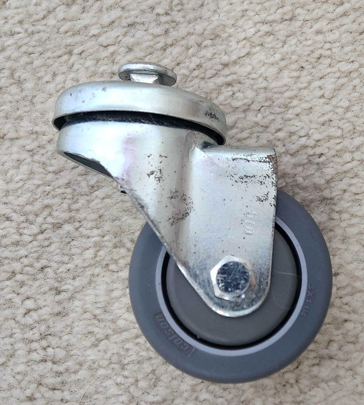 Invacare Reliant Get-U-Up 3" Caster  with Mounting Hardware