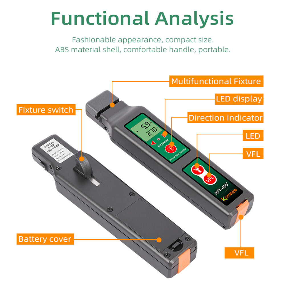 FTTH Fiber Cable Tester KPV-53 OPM +KFI-40V Identifier +KLS-35 Light Source