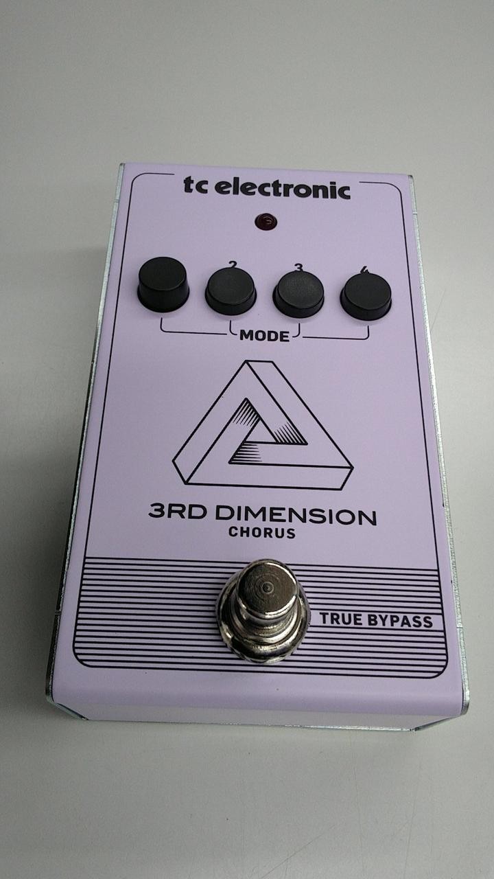 TC Electronic 3rd Dimension Chorus Effector, 80s Clear Tone, Unique Design, Used