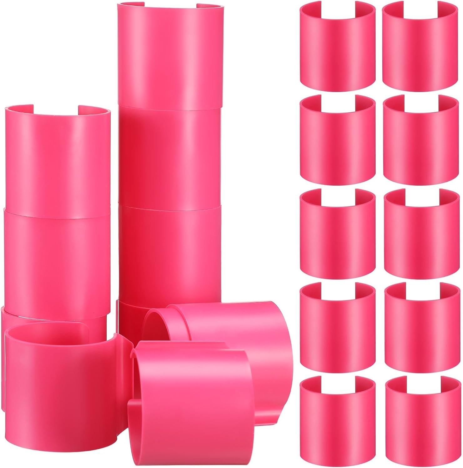 Vercraft 20 Pack Pink 2" Diameter Quilt Clips Fabric Management 2 inches