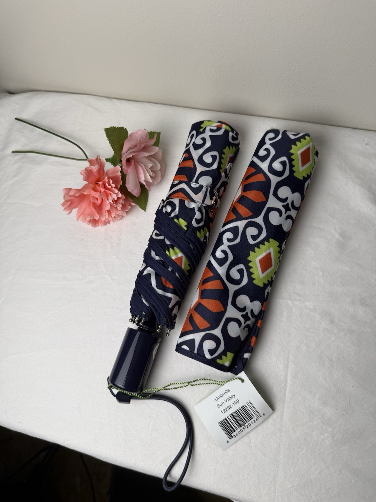 Vera Bradley Sun Valley Automatic Umbrella NWT RETIRED Rare 🌸