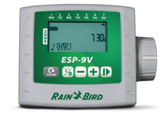 Rain Bird ESP‑9V 2‑Station Irrigation Controller Battery‑Operated