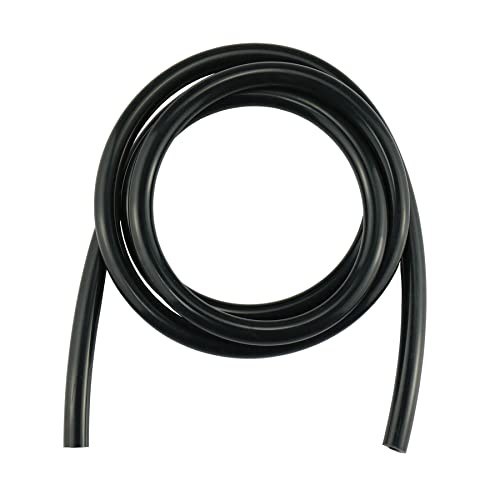 5FT ID 3/16" (5mm) High Temperature Silicone Vacuum 3/16" (5mm) - 5FT Black