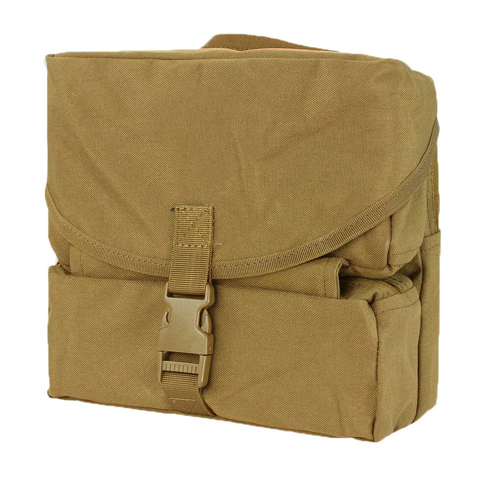 Tactical MOLLE Modular Tri-Fold Out Medical EMT EMS Medic Bag Pouch-Coyote