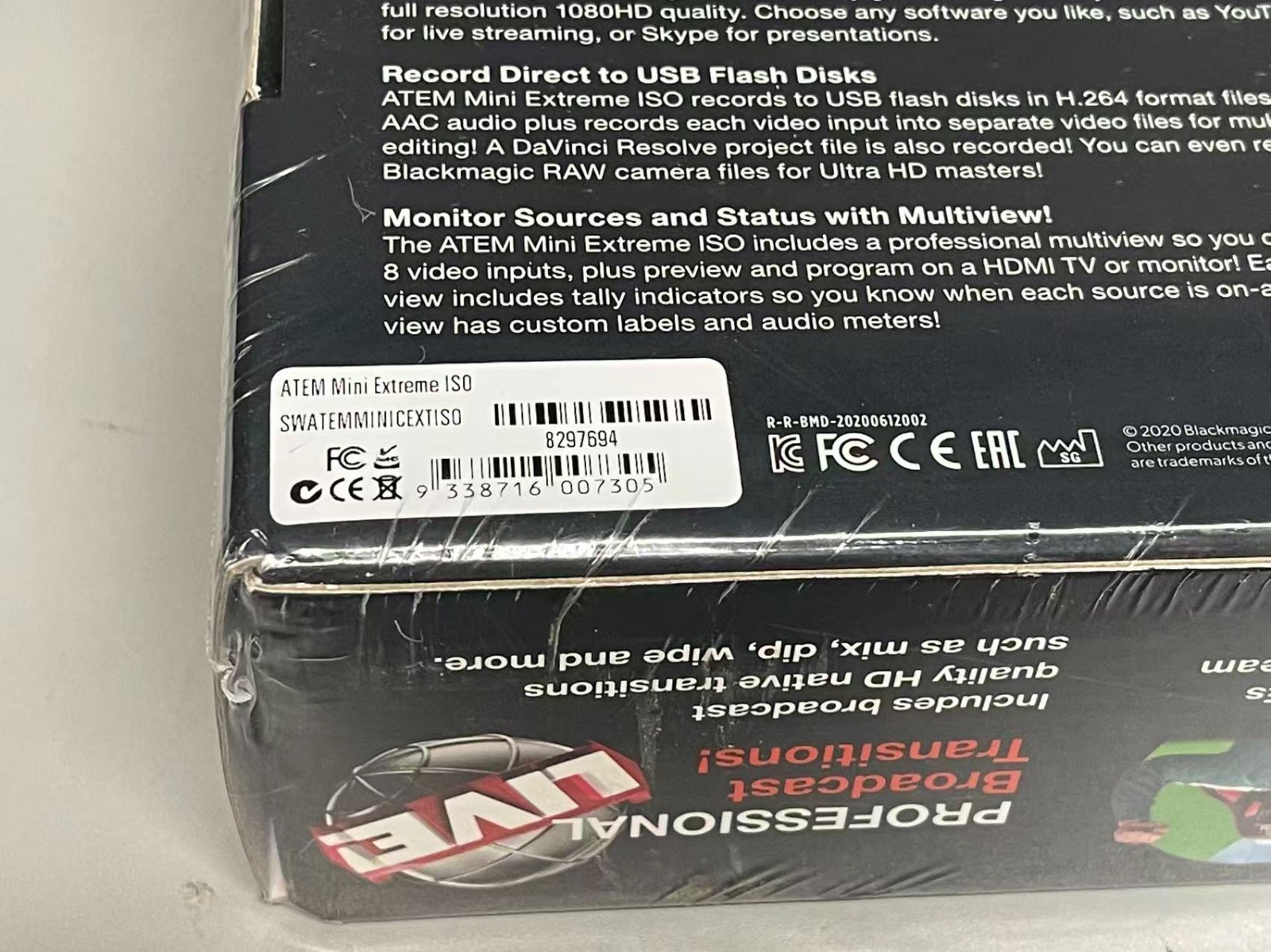 Blackmagic Design ATEM Mini Extreme ISO