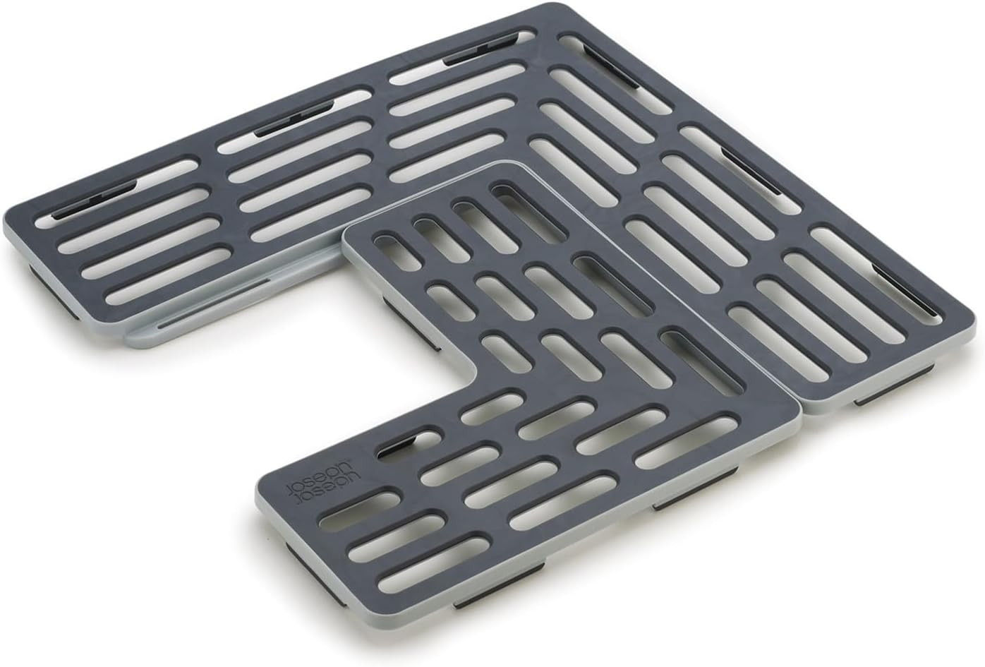 Joseph Joseph Sinksaver Adjustable Sink Protector Mat, Non-Slip, Gray