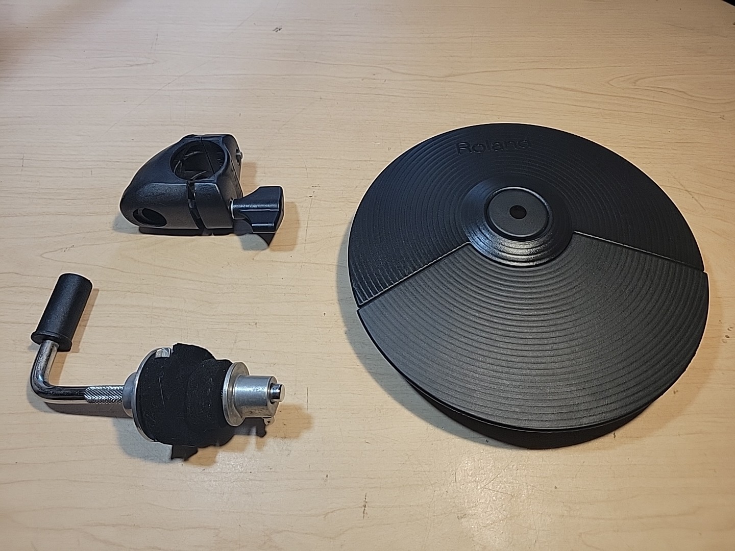 Roland CY-5 Hi Hat / Splash W/ L-rod / Hardware & Rack Clamp - Cy 5 8 #3C5