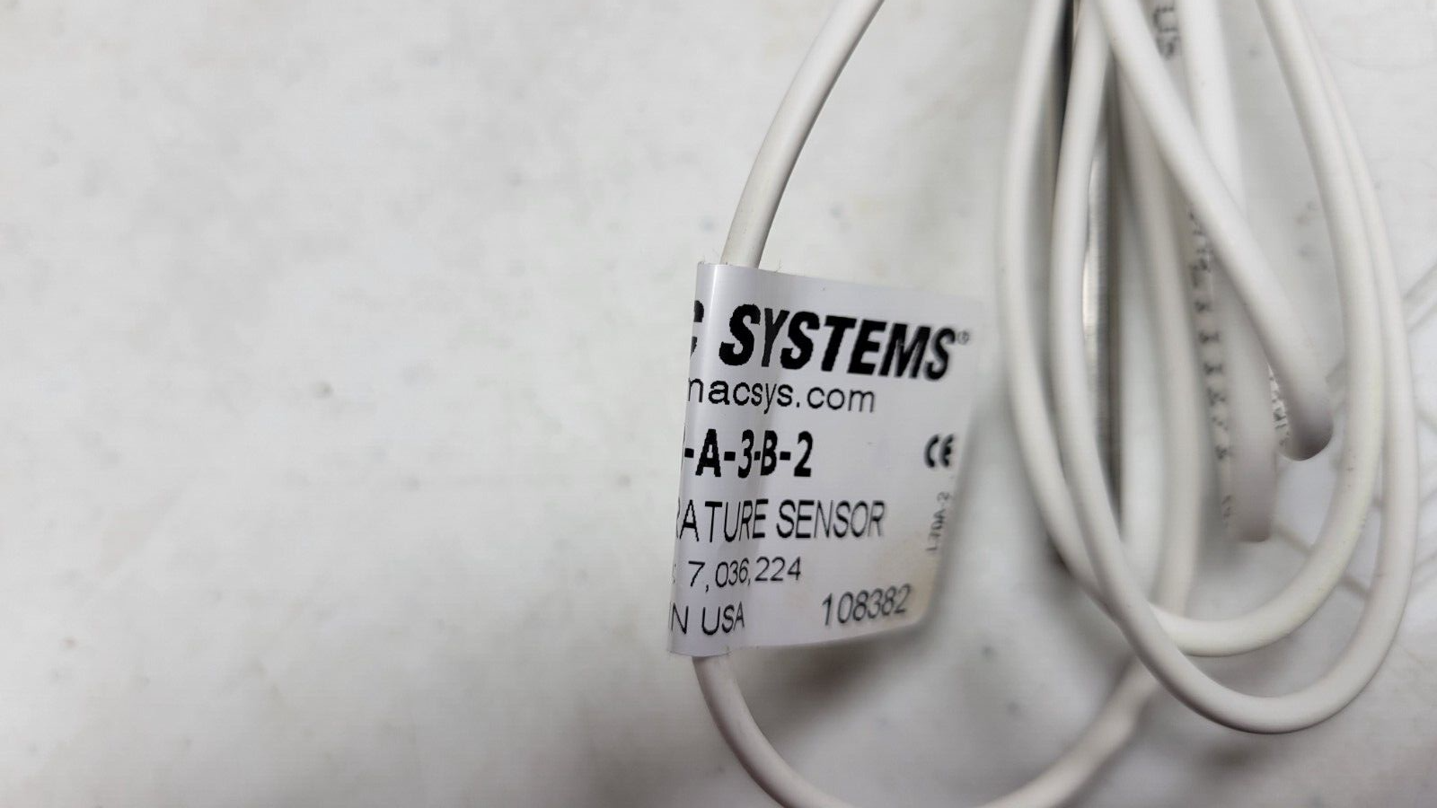 MAMAC SYSTEMS PIPE TEMPERTURE SENSOR TE-703-A-3-B-2