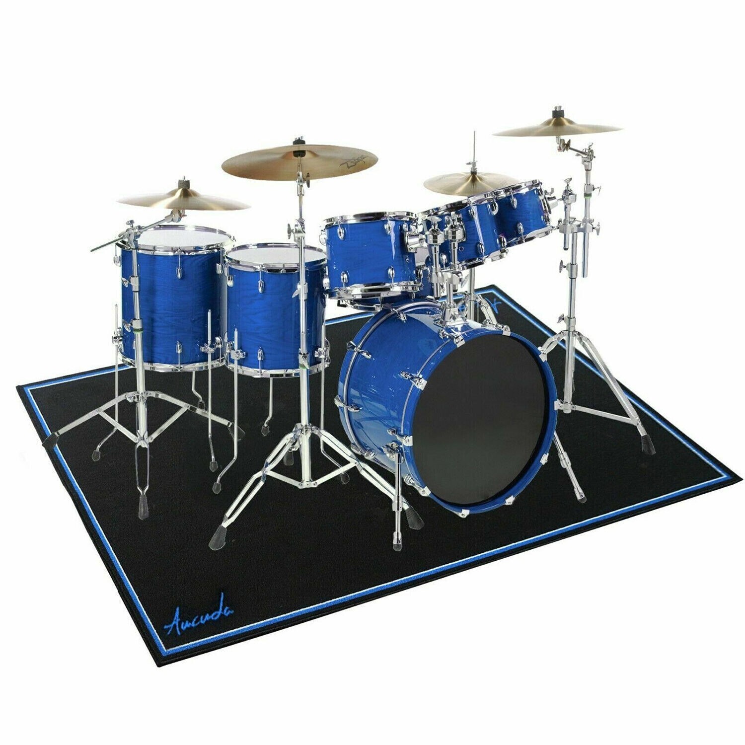4x6 Drum Rug Electrical Drum Rug Carpet Non-Slip Bottom Soundproof Pads Mat