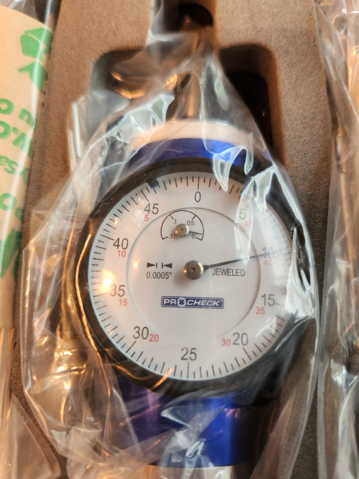 PROCHECK CO-AX COAXIAL CENTERING TEST DIAL INDICATOR COMPLETE SET