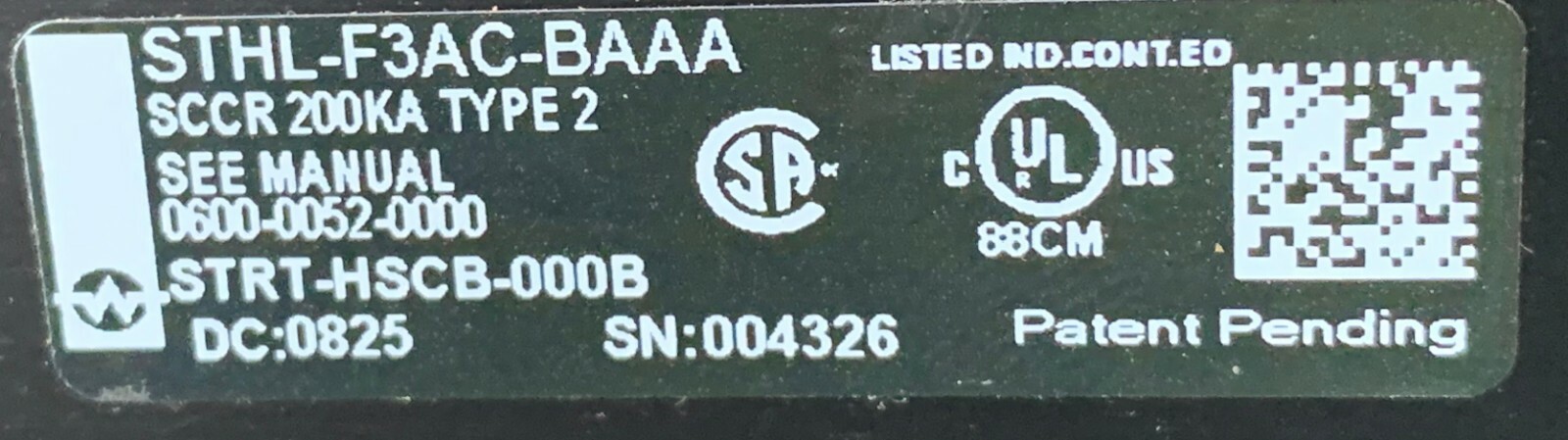 Watlow STHL-F3AC-BAAA STRT-BASE-DPF3 EZ Zone ST Control *Used Working