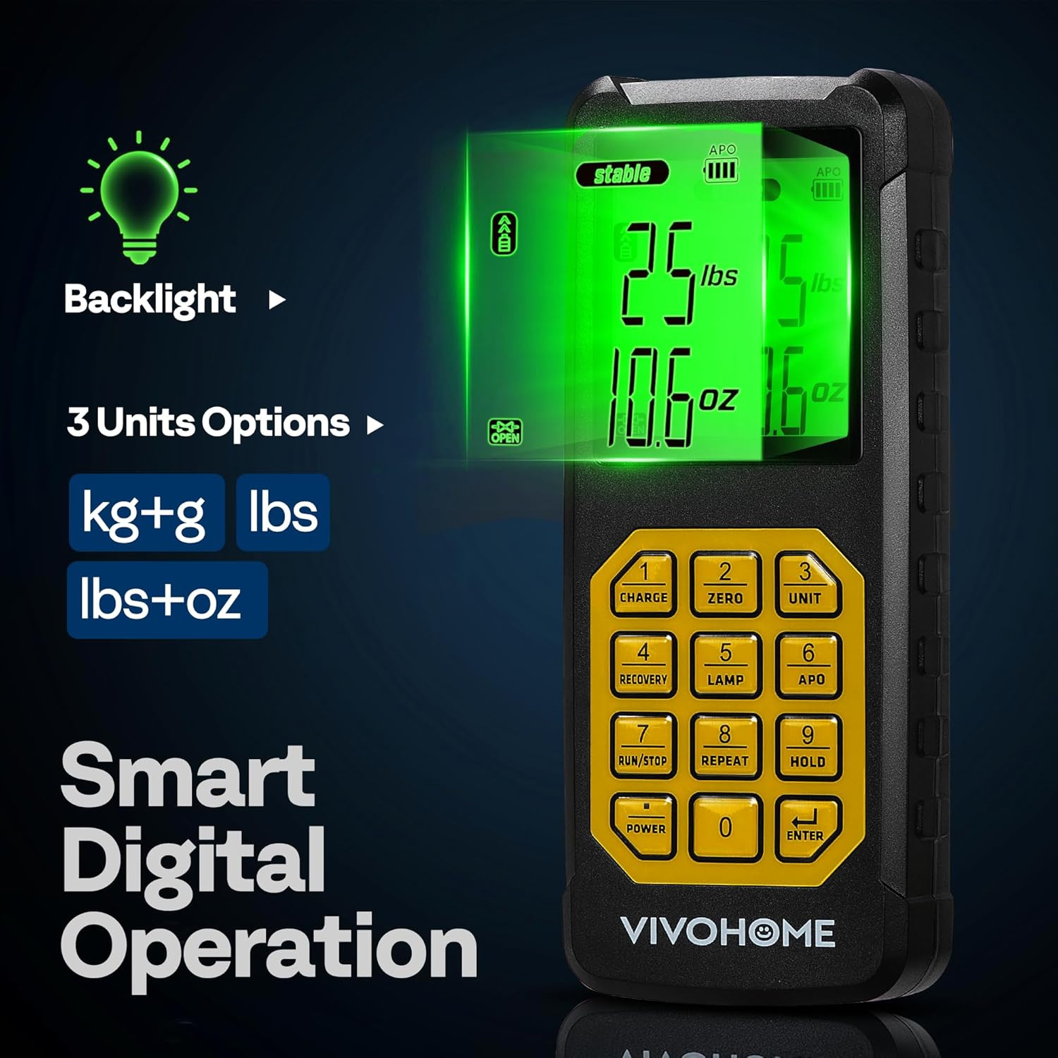 Electronic Refrigerant Charging Scale with Separate Auto-Dosing Charge Valve, 22