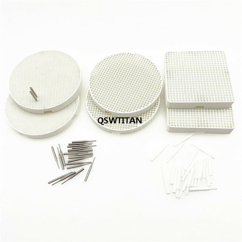 Dental Lab Honeycomb Firing Trays and Zirconia Ceramic Pins and Metal Pins