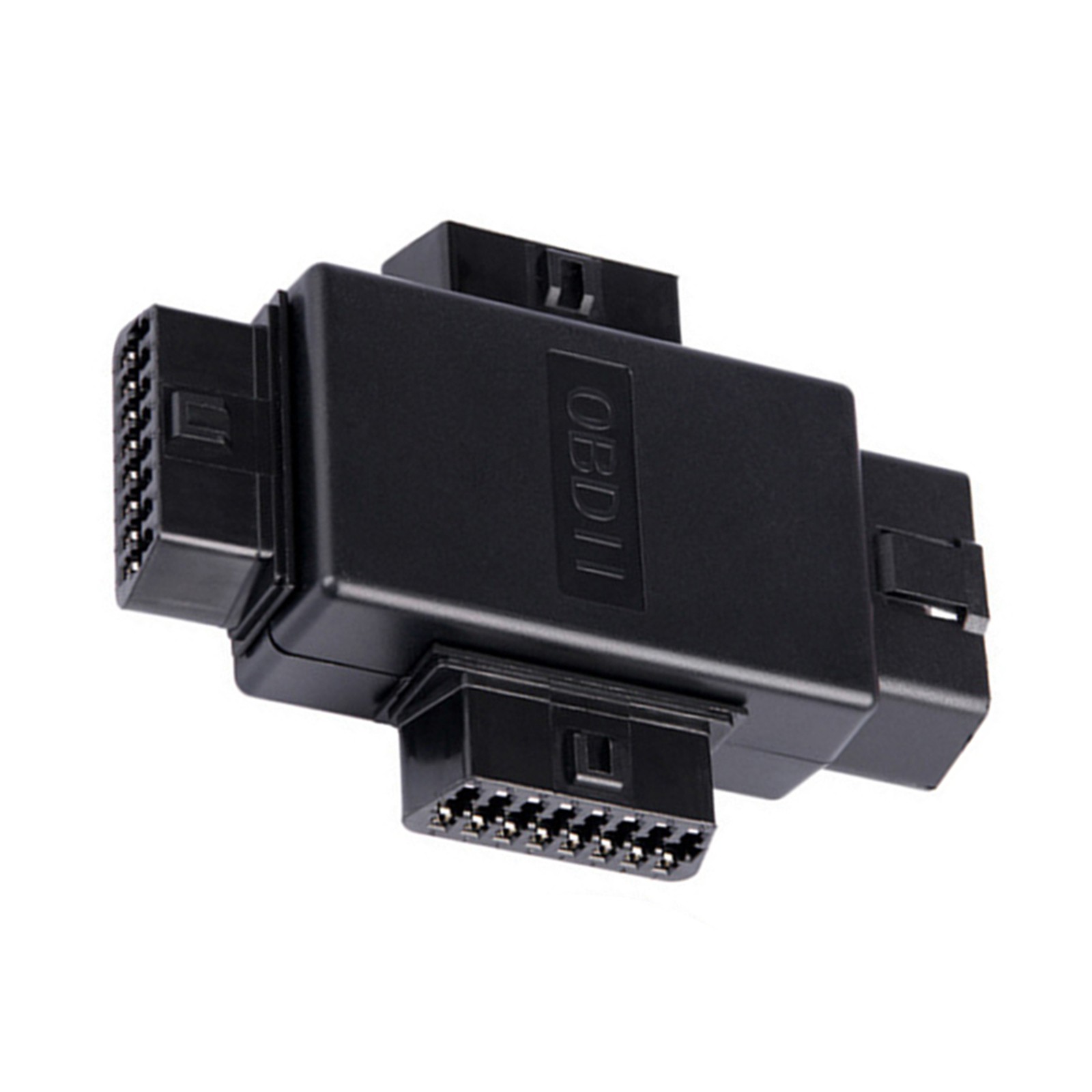 For Diagnostic Extender OBD2 OBDII 1 Male to 3 Female Splitter Converter Black