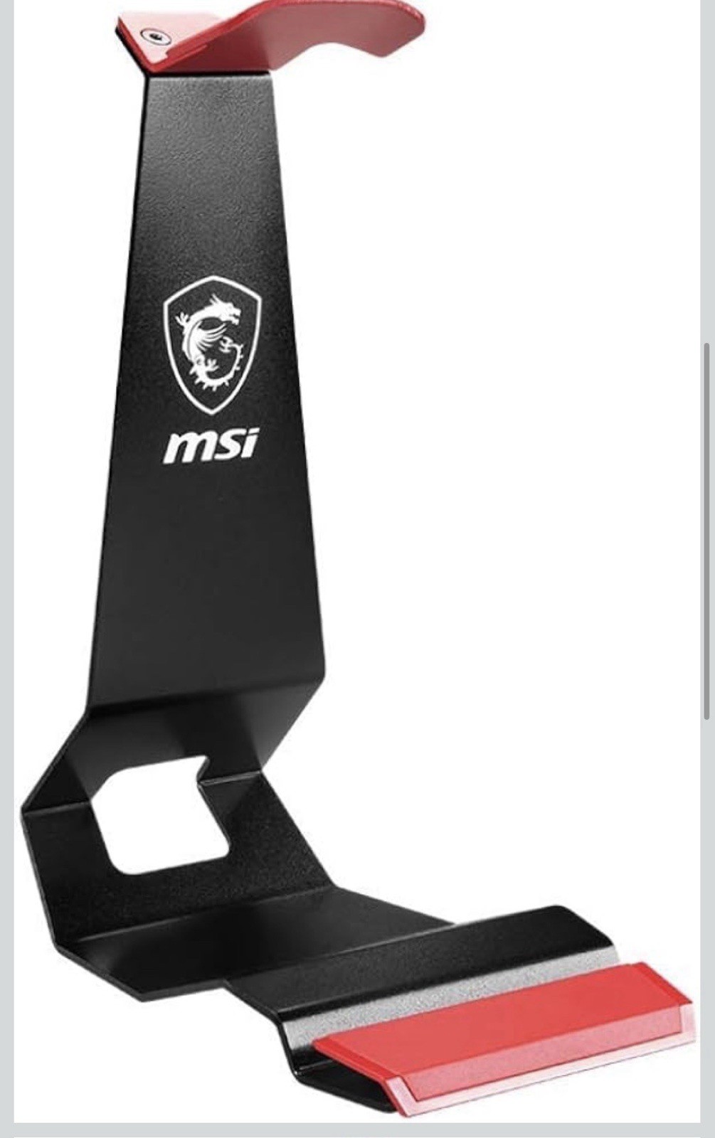 MSI HS01 Headset Stand Headset Holder Earphone Stand with Solid Metal Design