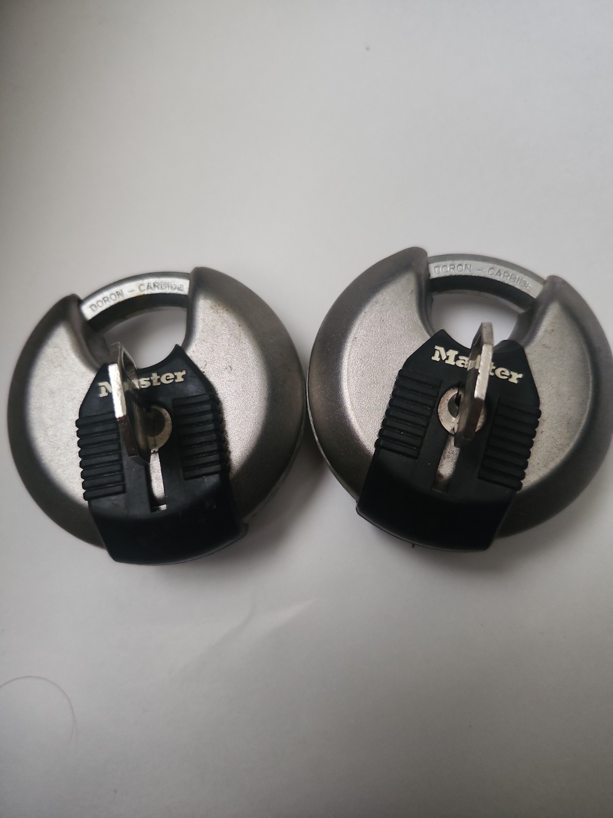 Master Lock M50XT Magnum 2-3/4 in. Wide Stainless Steel Discus Keyed Padlock wit