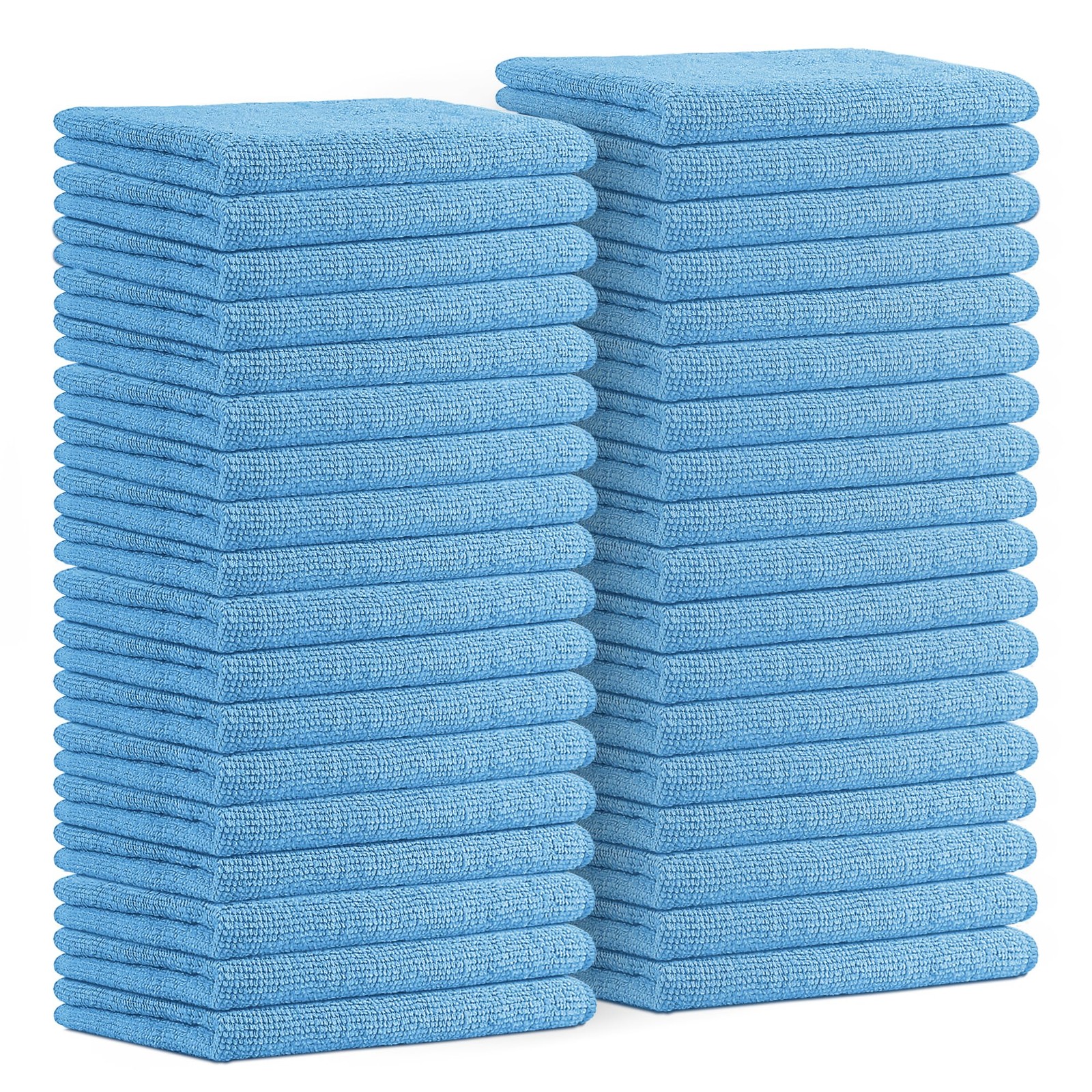 Microfiber Cleaning Cloths (Value Pack of 36) - Size 16 x 16 Inches, Highly A...