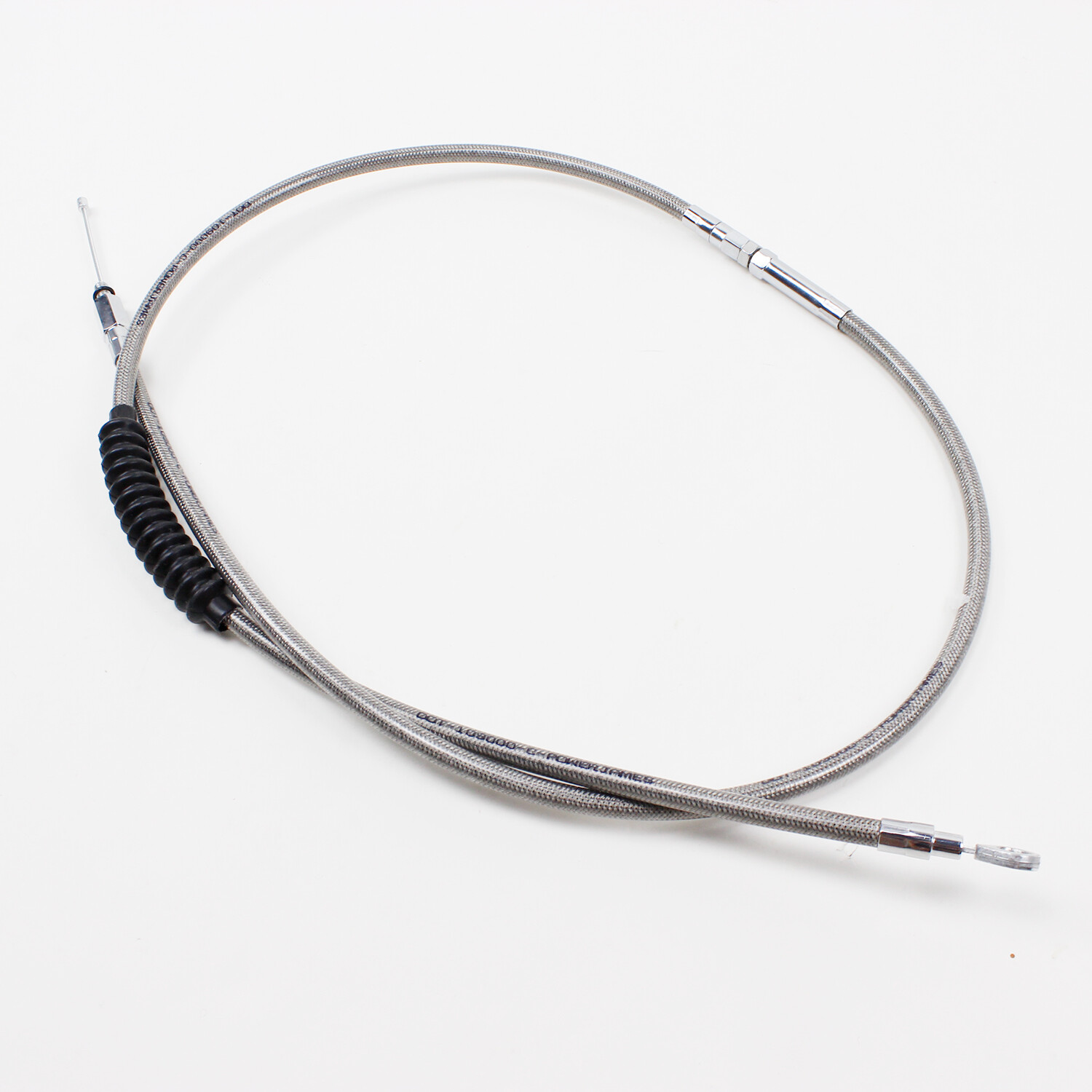 75" Stainless Steel Braided Clutch Cable for Harley 1990-17 Dyna FXDB FXDWG FXDC