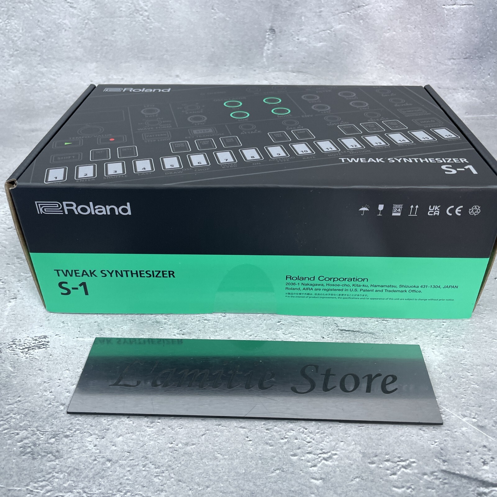Roland S-1 Tweak Synth Compact Polyphonic Synthesizer Module Japan S1 Black Rare