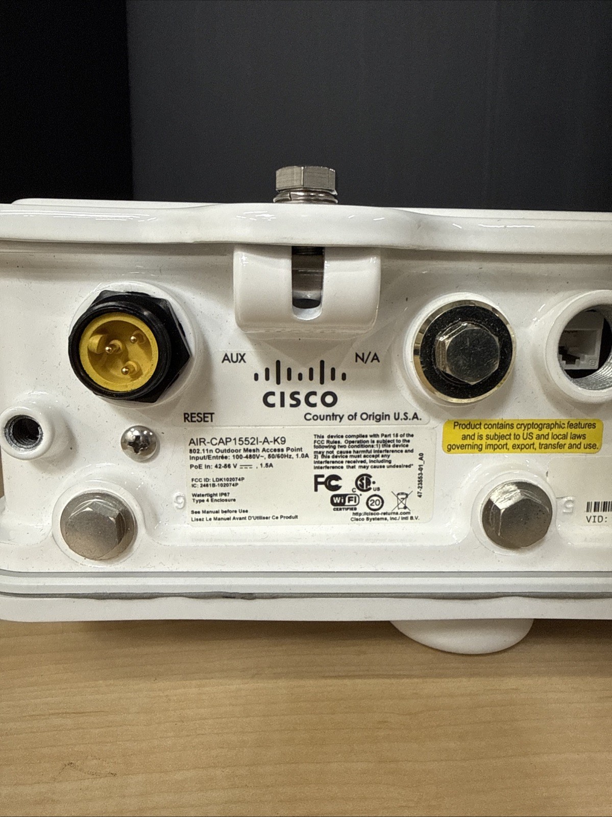 Cisco AIR-CAP1552L-A-K9 Outdoor Mesh Wireless Access Point