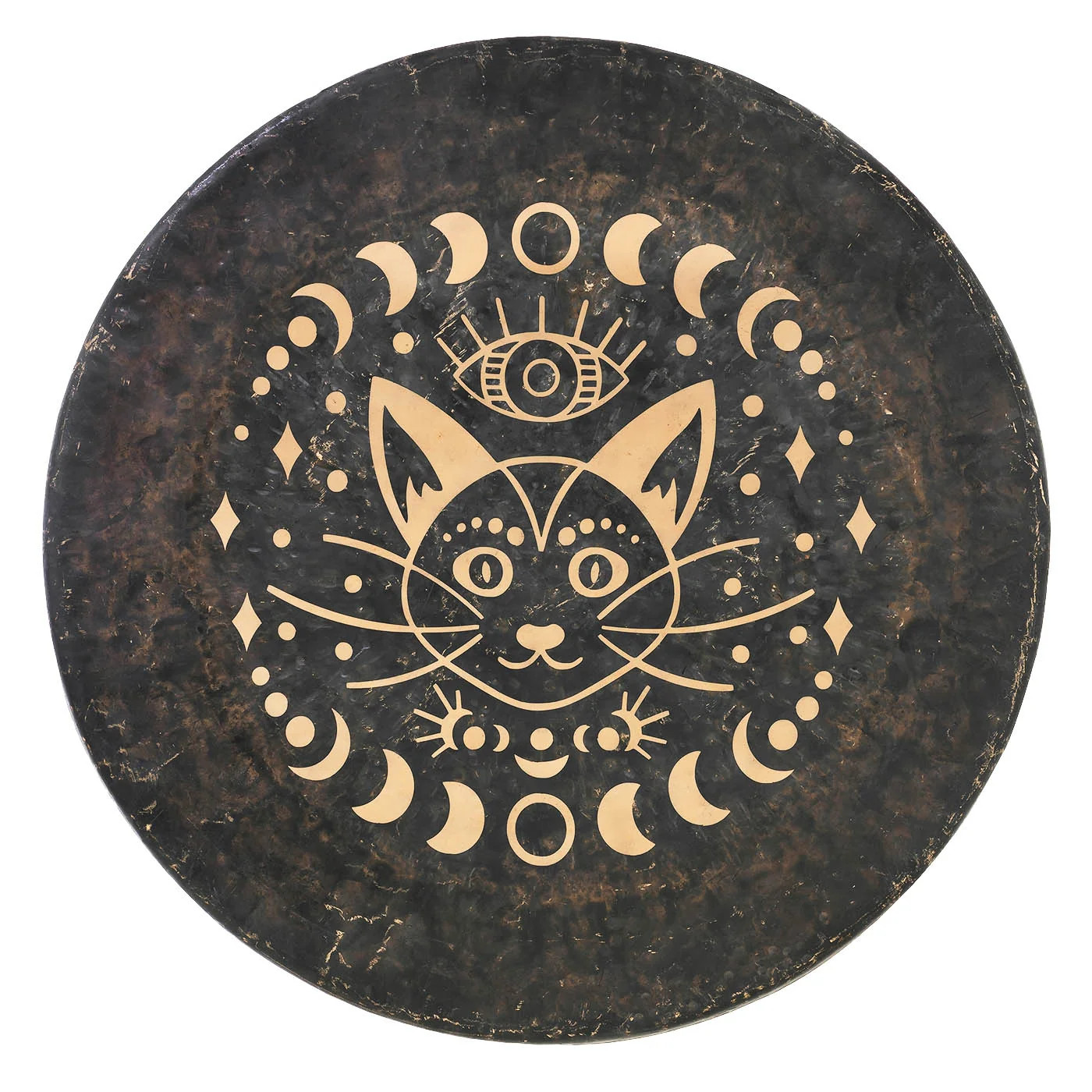 28" Mystic Cat Mother Tesla Gongs