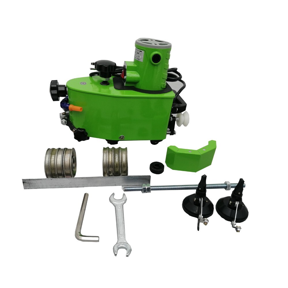110V Electric Glass Edging Machine Straight Round Bevel Edge Trimmer Grinder New