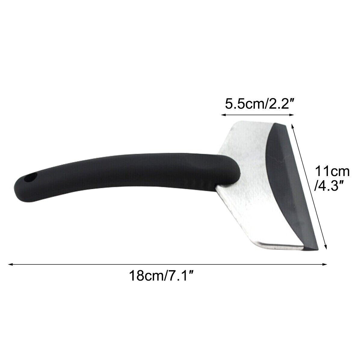 Stainless Steel Snow Remover Ice Scraper Car Windshield Scrapper Tool Durable