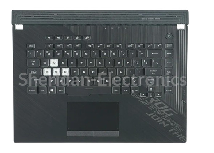 90NR0381-M03180 - G512LWS-1C Keyboard (US-ENGLISH) Module (BACKLIGHT, RGB 1-ZON