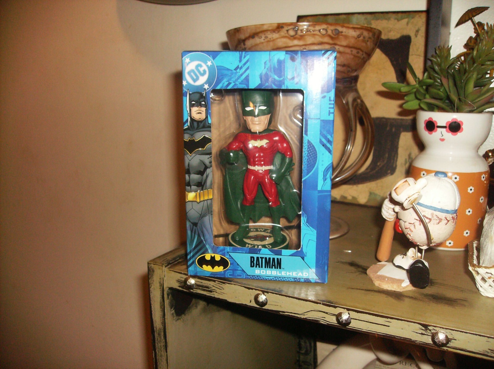 Iowa Wild Batman Bobblehead NIB Hockey Giveaway - FREE SHIPPING !