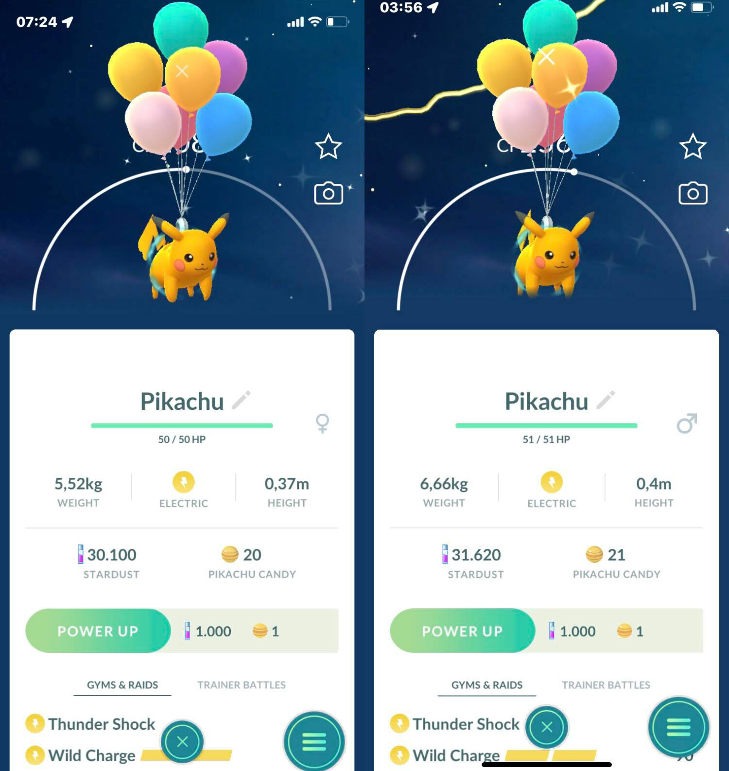 Shiny Flying Pikachu balloon costume MaIe FemaIe -MlNl P T C - Read Description
