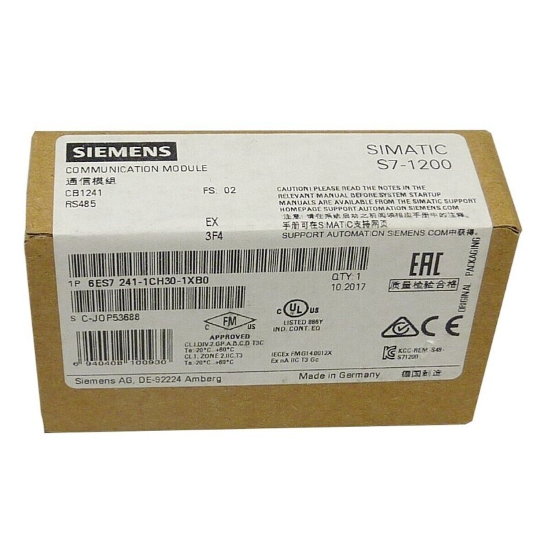Siemens 6ES7241-1CH30-1XB0 Controller Module