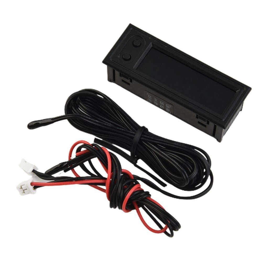 3-in1 Car Digital Clock With Temperature Thermometer And Voltage Meter Voltmeter