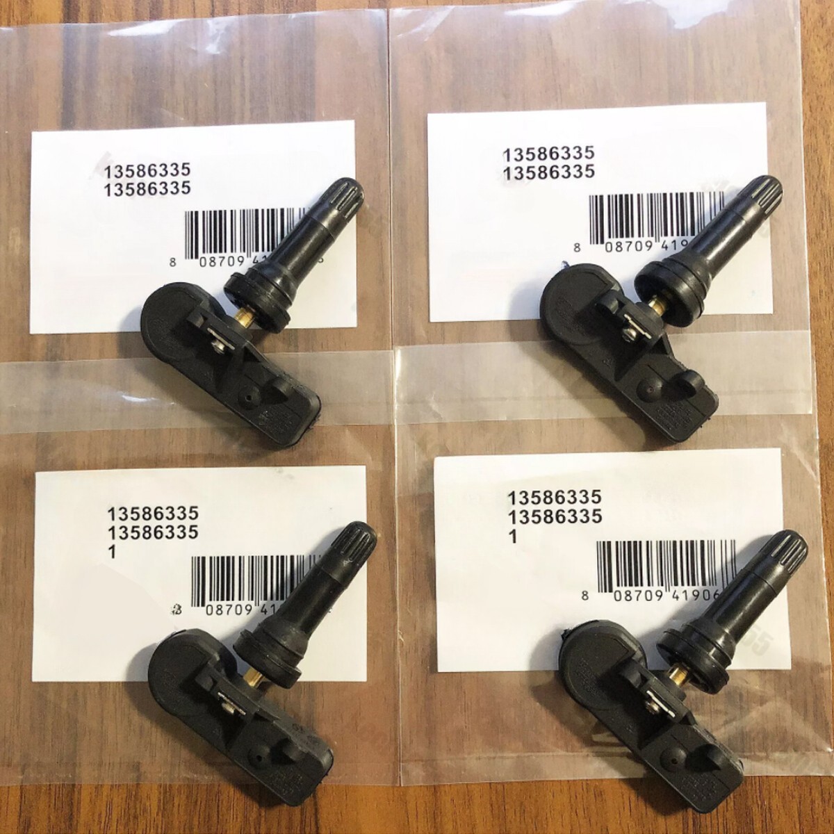 4Pcs Genuine OEM 13586335 Tire Pressure Sensor TPMS 315MHz For GMC Buick Chevy