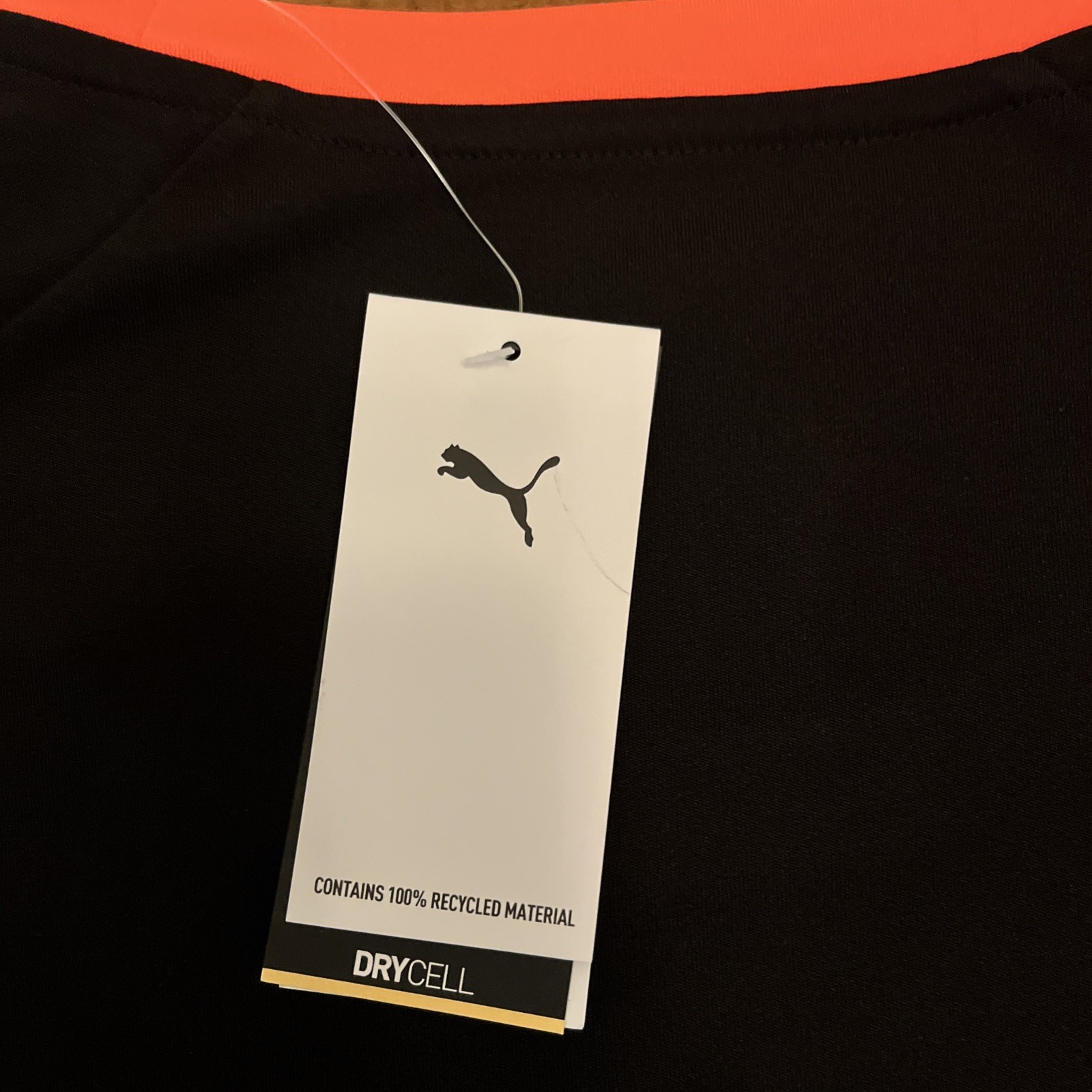 Puma LIGA Jersey Medium Black-Heat-Fire Med M