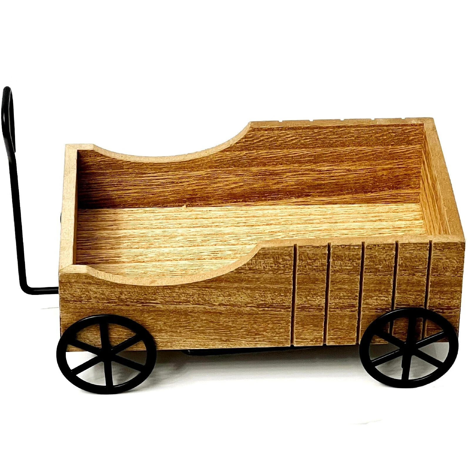 Target Mini Wooden Pumpkin Cart Halloween Home Decor 7" x 4 1/2" x 3" Brand New