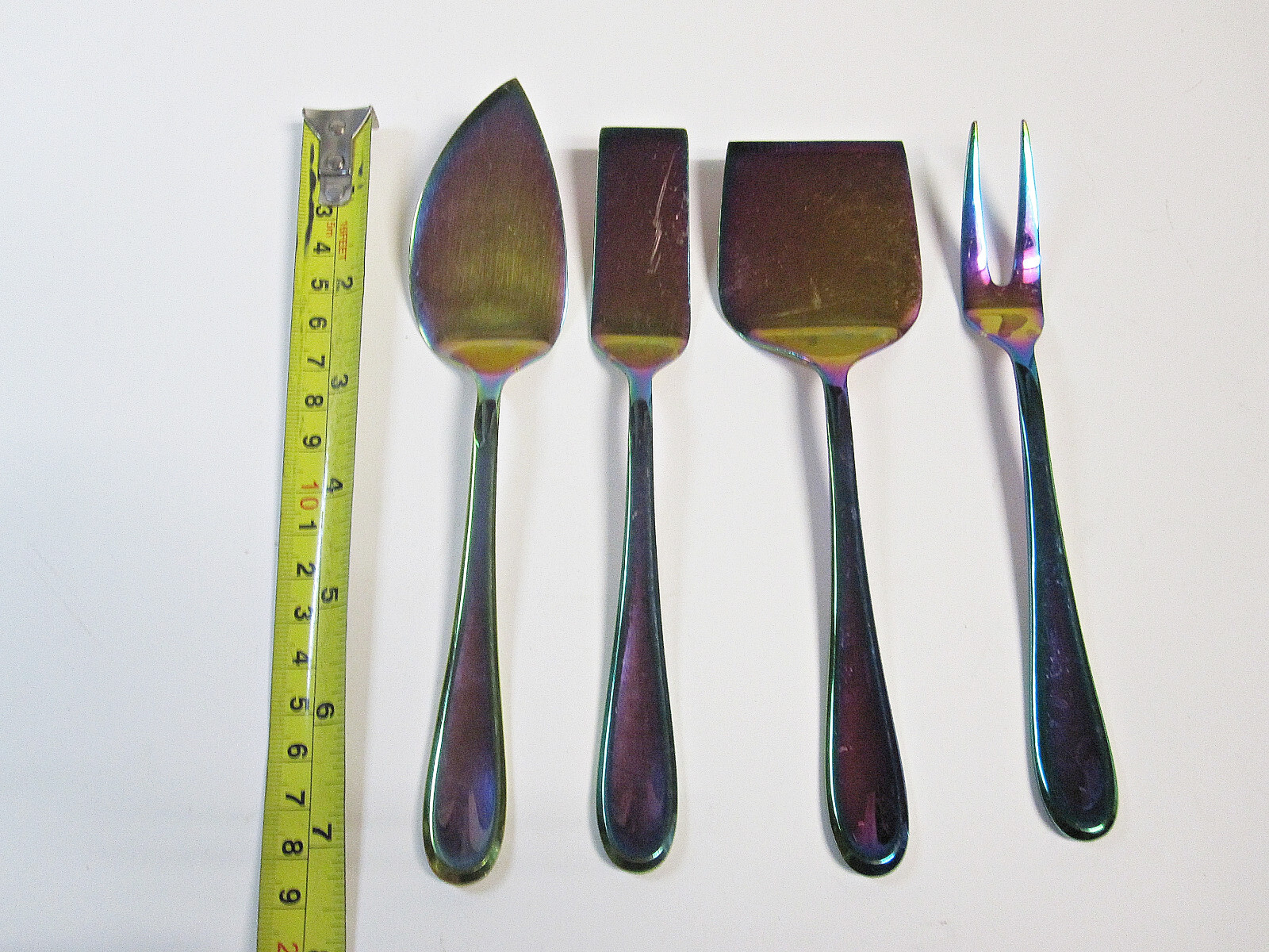 Cambridge CELESTE RAINBOW 4-PC Cheese Serving Set Stainless