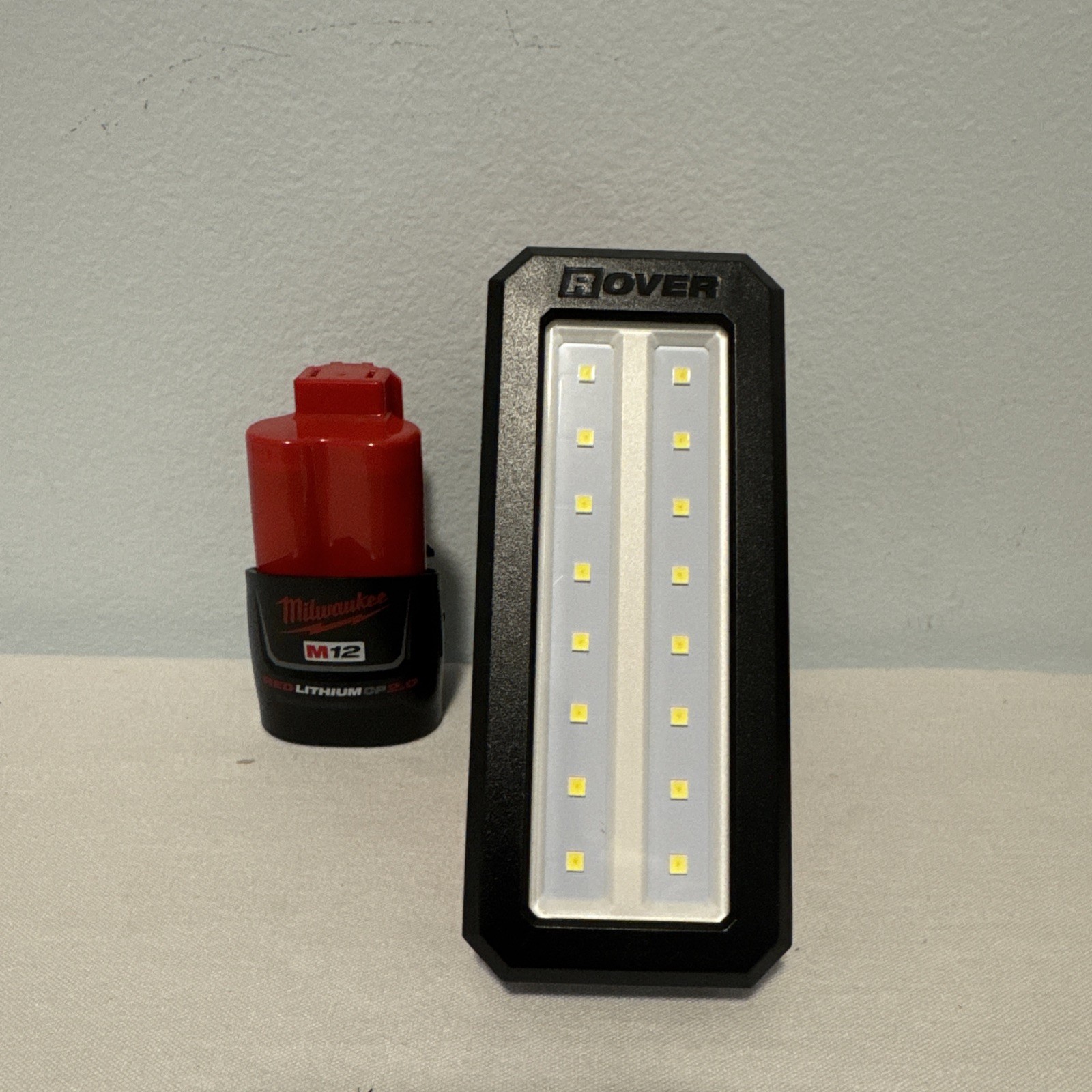Milwaukee 2367-20 M12 ROVER Flood Light Kit + 48-11-2420 Battery