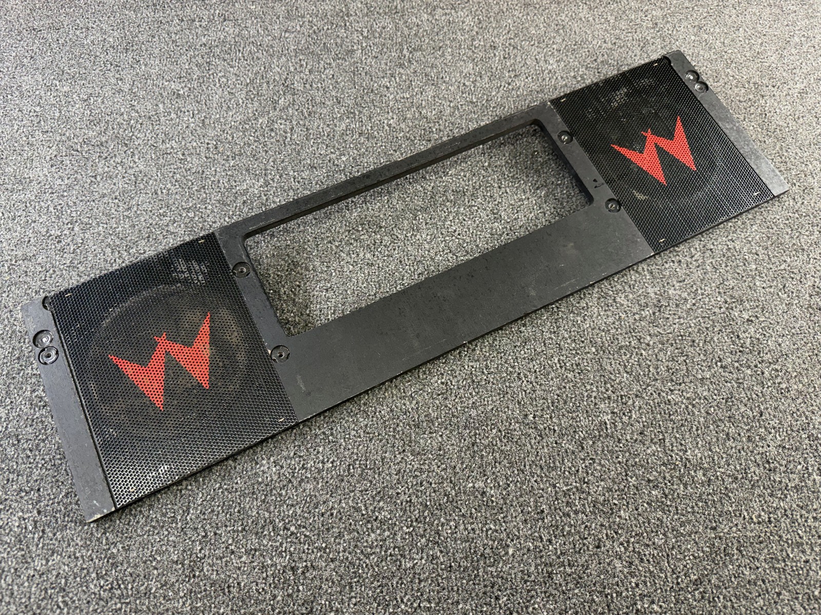 Williams Fire! Pinball Machine Cabinet Speaker Panel Display ORIGINAL