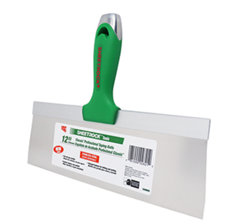 USG-Sheetrock 12" Classic Stainless Drywall Taping Knife