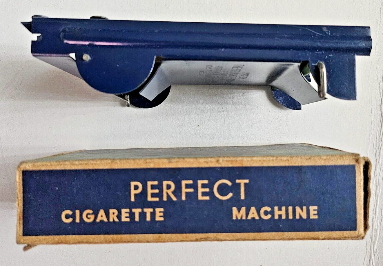 The Brunhoff Manufacturing Co Perfect Cigarette Machine Vintage