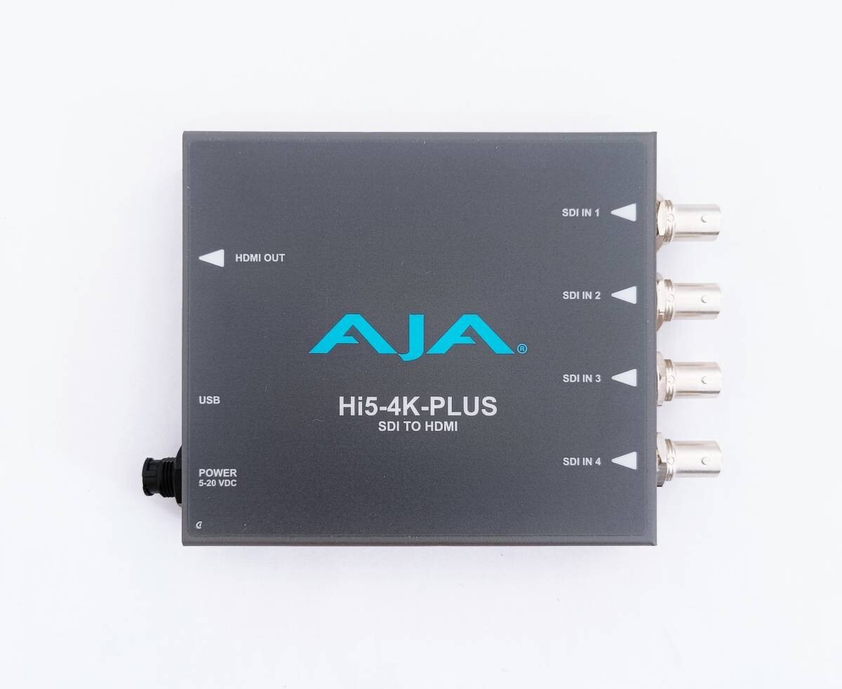 AJA Hi5-4K-Plus Video Converter 3G-SDI to HDMI 2.0 from Japan