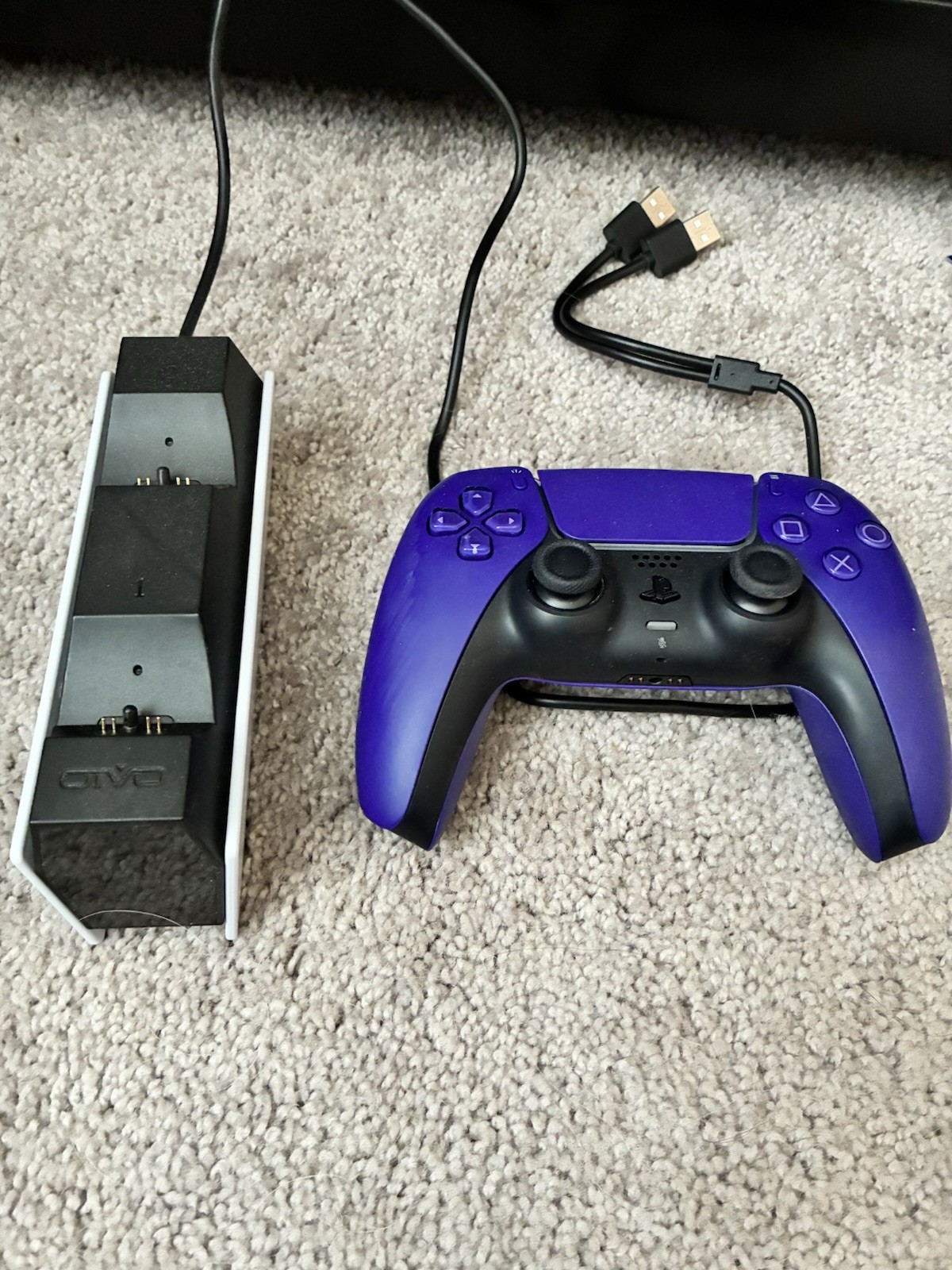 Sony PlayStation 5 Bundle w/ Controller, Charging Dock, SADES Headset, Games