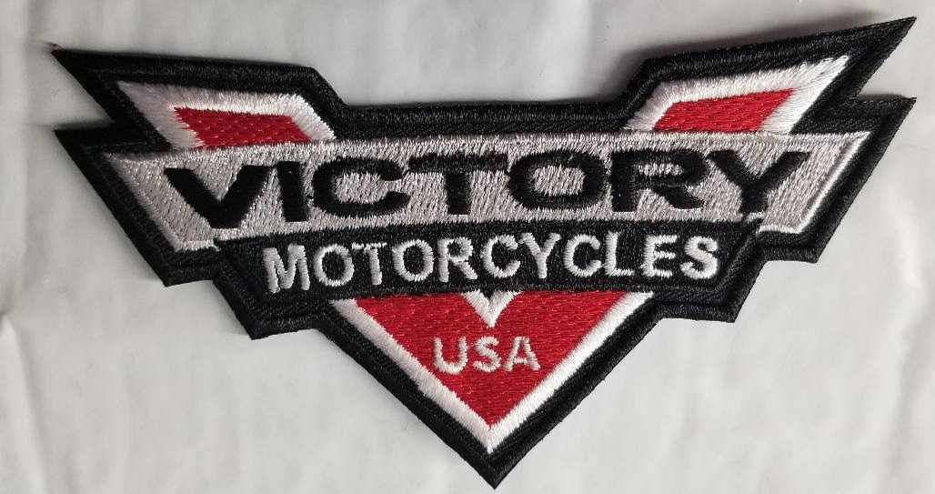 Victory Motorcycles USA Motorcycle Patch Biker Vest Jacket Badge 2.5x4.5"