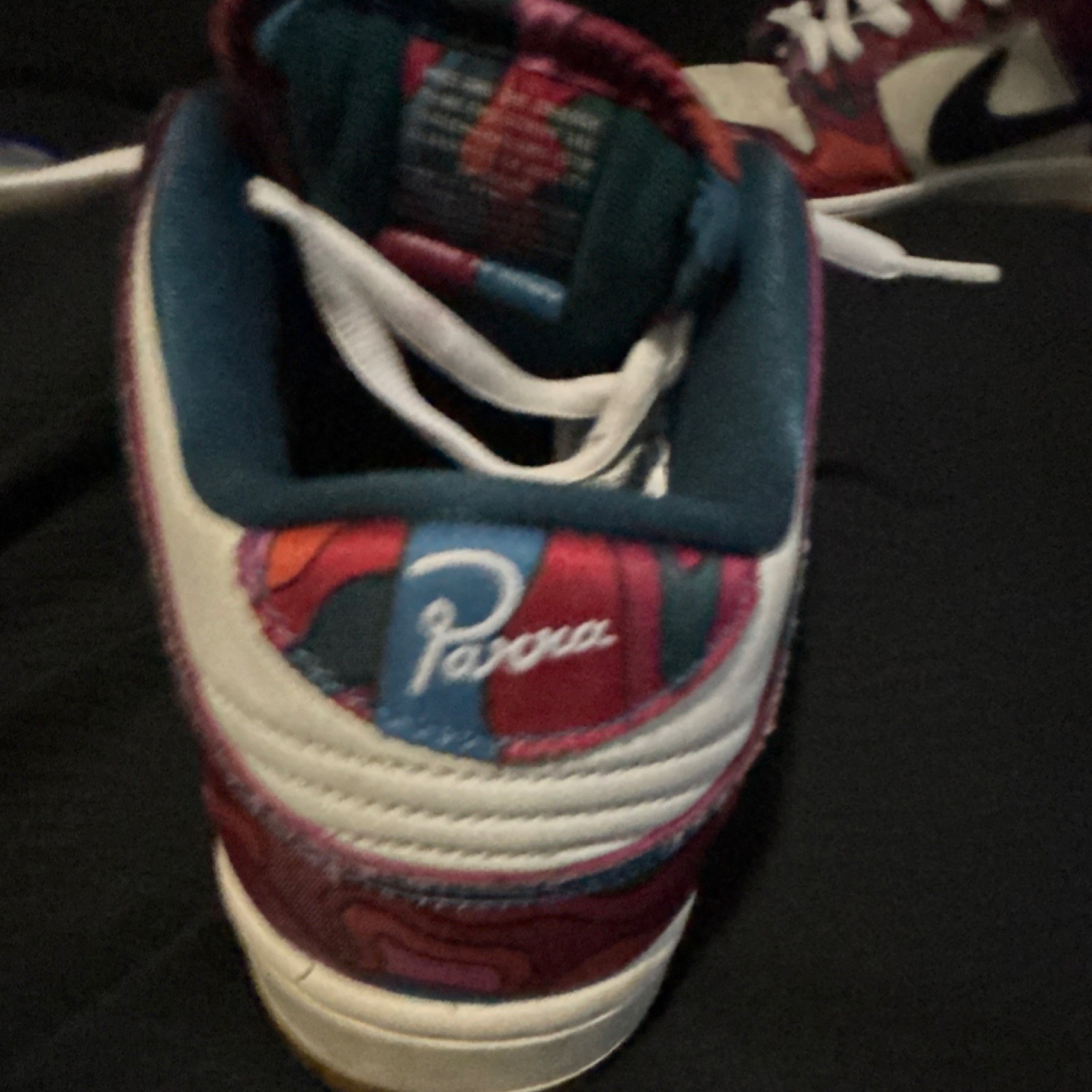 Nike SB Dunk Low Parra Multi-Color Skateboarding Shoes US Size 11