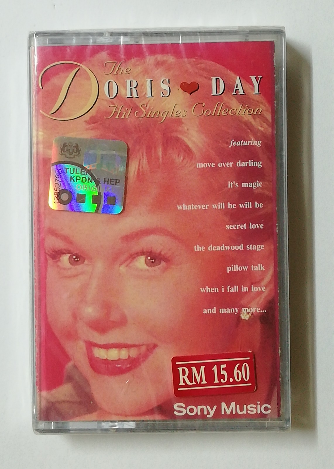 The Singles Collection.by Doris Day 1994 Sony Malaysia Cassette Brand New Sealed